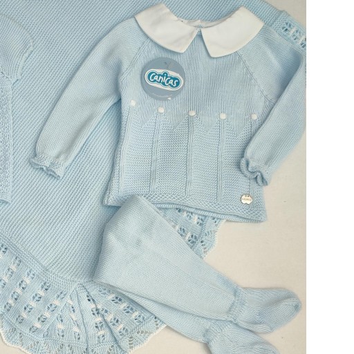 Conjunto polainas de hilo 2p bodoques