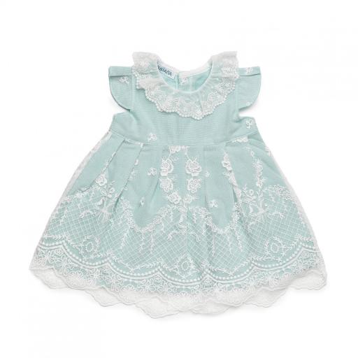 Vestido tela encaje bebé [2]