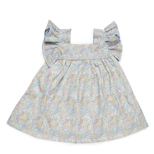 Vestido cortado en pecho lazo espalda [1]