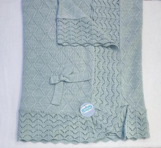 Toquilla rombos con volante invierno [0]
