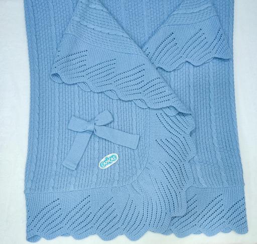 Toquilla cuadritos trenzas con volante invierno