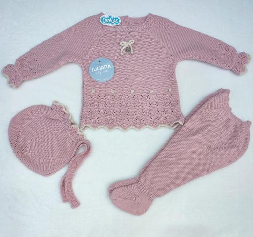 Conjunto polainas 3p calados y bodoques invierno