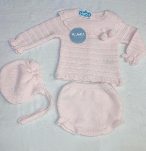 Conjunto ranitas cuello punto recién nacido  [1]