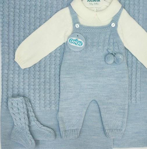 Peto punto trenzas con jersey [2]