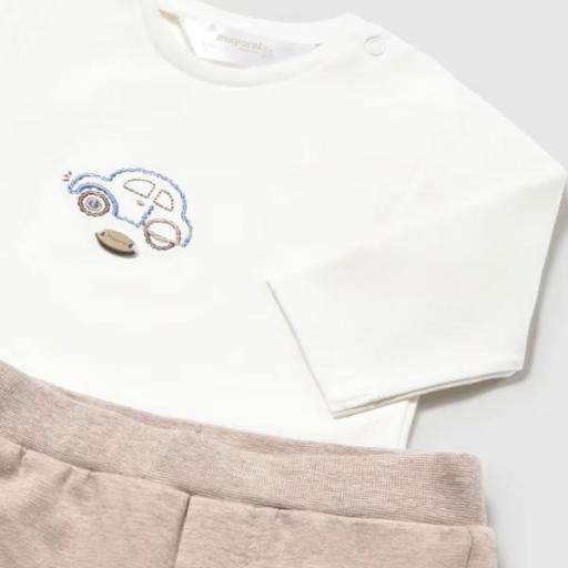 Chándal 3 piezas con camiseta recién nacido [2]