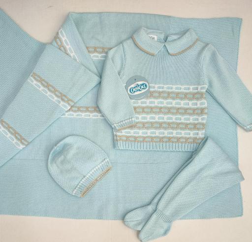 Toquilla verano cuadrada tricolor [2]