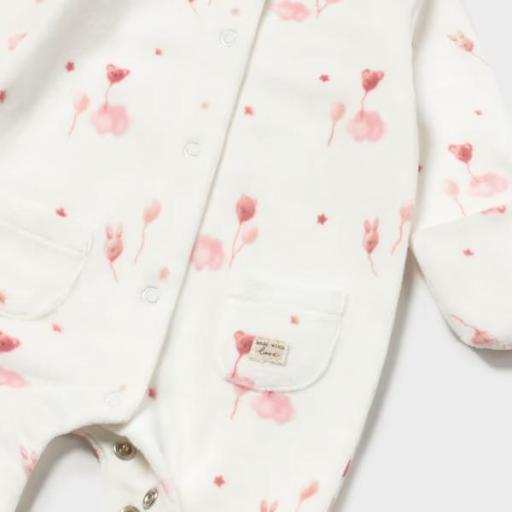 Pijama tundosado estampado recién nacida [1]