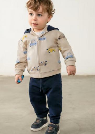 Chándal 2 pantalones sudadera estampada bebé niño  [2]