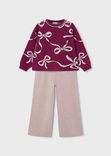 Conjunto pantalón largo y jersey tricot niña [2]