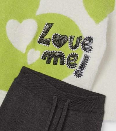 Conjunto jersey y leggings tricot niña [2]