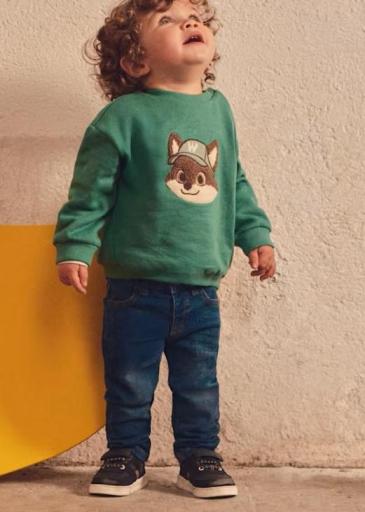 Pantalón tejano slim fit bebé niño [2]
