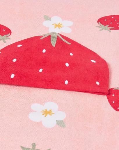 Toalla playa con capucha Fresas [2]