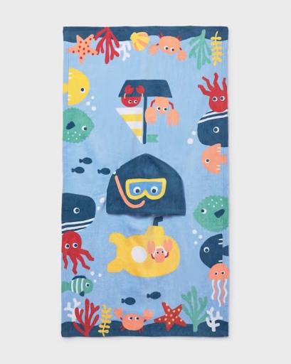 Toalla playa con capucha  [1]