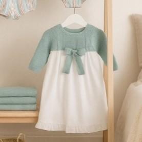 Batón largo bebé recién nacido Juliana