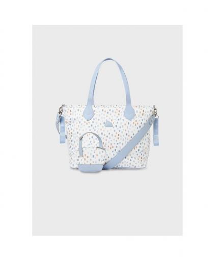 Bolso estampado maternal con accesorios [0]