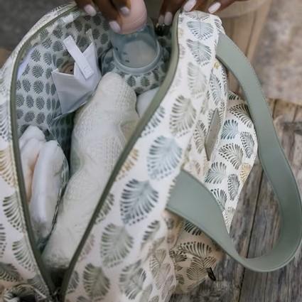 Bolso maternidad estampado mediano  bebé [1]