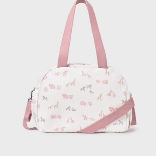 Bolso maternidad estampado mediano  bebé [1]