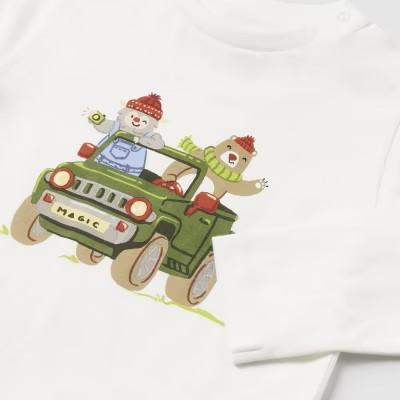 Camiseta coche bebé niño [1]