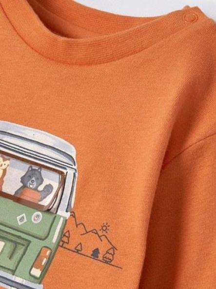 Camiseta manga larga furgoneta bebé [2]
