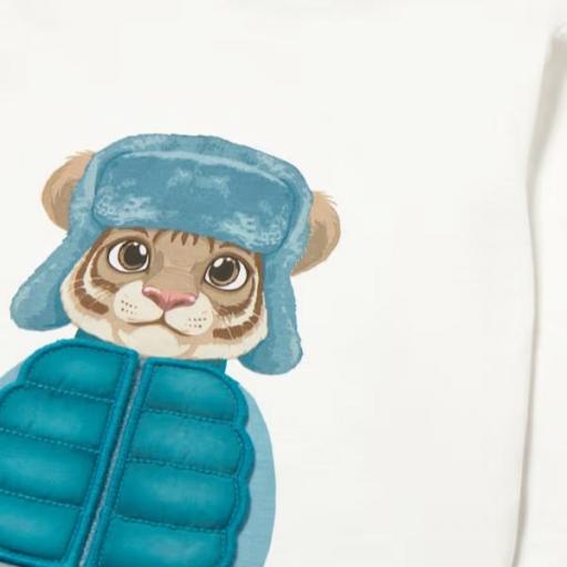 Camiseta tigre manga larga bebé niño  [1]