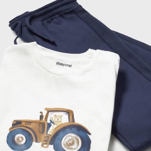 Chándal 3 piezas combinado camiseta bebé niño [3]
