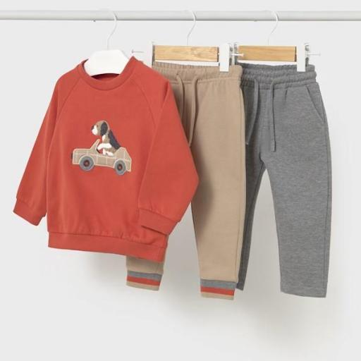 Chándal combinado 2 pantalones bebé niño  [0]