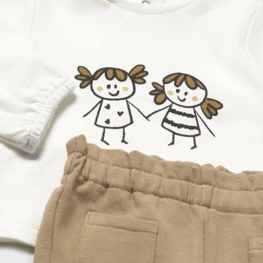 Chándal 3 piezas con camiseta recién nacida [3]
