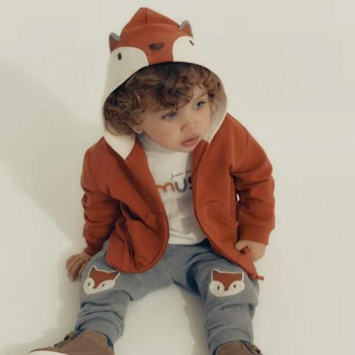 Chándal camiseta 3 piezas canguro capucha bebé niño [1]