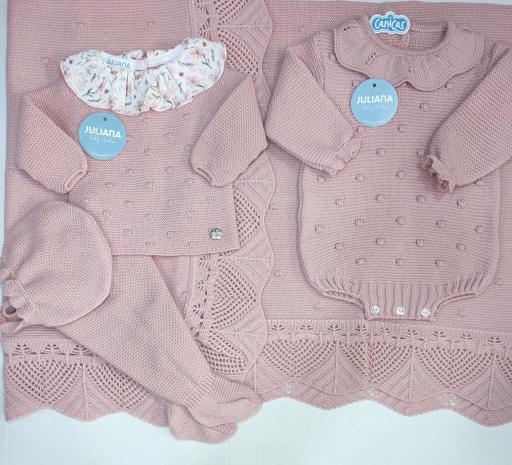 Conjunto polainas 3p punto bodoques Juliana [2]