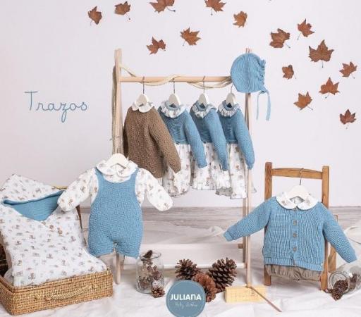 Conjunto chaqueta pantalón pana camisa animalitos  [3]