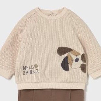Conjunto sudadera y pantalón  recién nacido  [1]