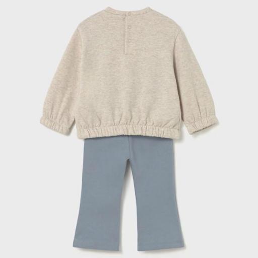 Chándal pantalón campana y sudadera bebé  [1]