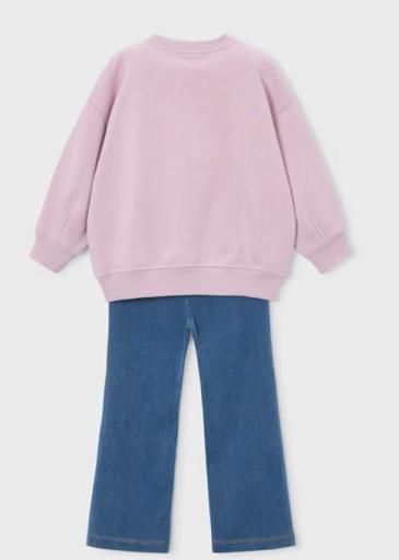Conjunto legging y sudadera paraguas niña [2]