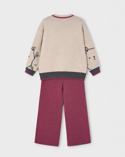 Conjunto pantalón largo y jersey tricot niña [2]