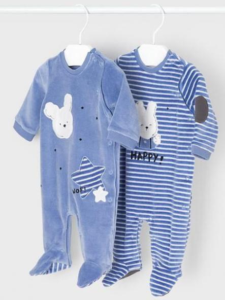 Set pijamas recién nacido invierno [1]