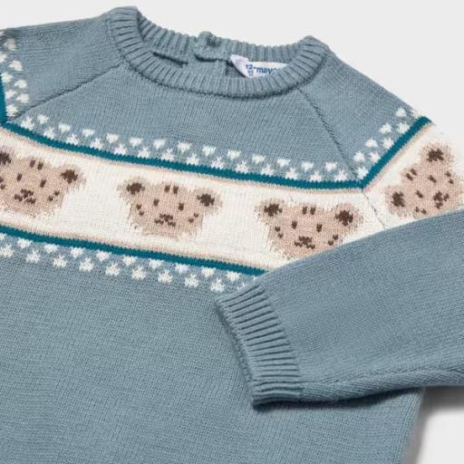 Jersey cenefa ositos bebé niño  [2]