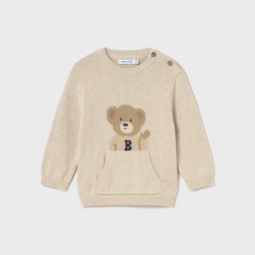 Jersey oso bolsillo bebé niño  [1]