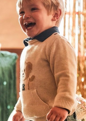 Jersey oso bolsillo bebé niño  [0]