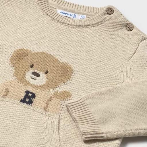 Jersey oso bolsillo bebé niño  [3]