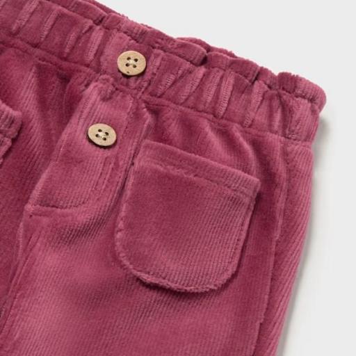 Conjunto pantalón punto pana y jersey recién nacida [3]