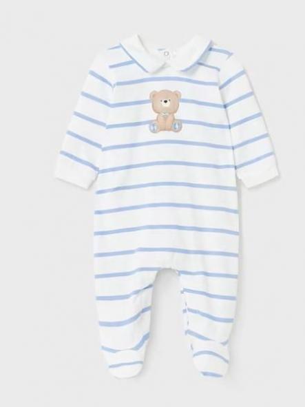 Pijama bebé algodón manga larga [0]