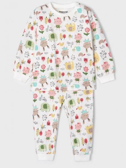 Pijama bebé unisex animales