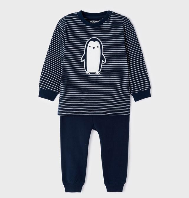 Pijama bebé niño pingüino