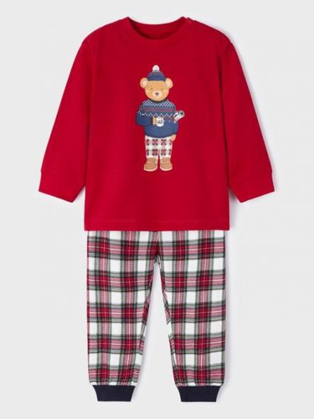 Pijama niño osito rojo [1]