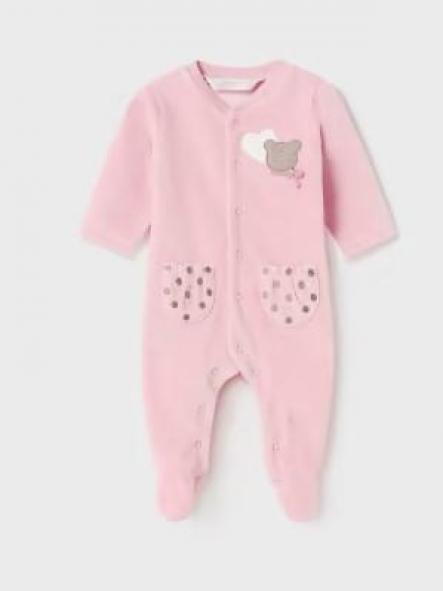 Set 2 pijamas tundosado recién nacida [1]