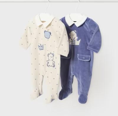 Conjunto dos pijamas tundosado recién nacido