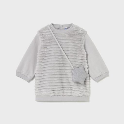 Vestido con bolso bebé de pelito [1]