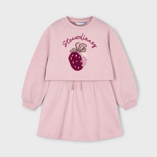 Vestido con sudadera niña 2 piezas [1]