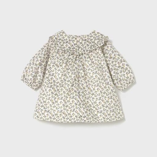 Vestido terciopelo estampado recién nacida [1]
