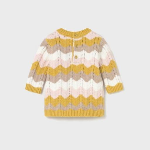 Vestido tricot zig zag recién nacida [1]